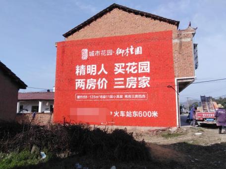 盐津如何让墙体广告展现最大化效果