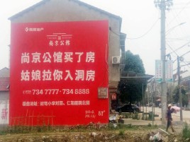 盐津墙体广告在乡镇、农村市场的媒体优势