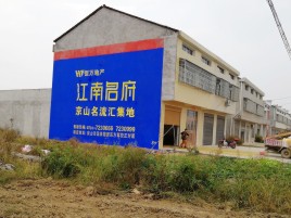 盐津农村墙体广告在不同形式上面展现的不同特色