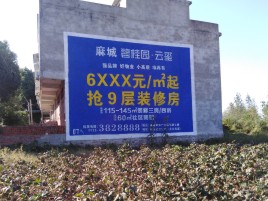 盐津墙体广告的好处
