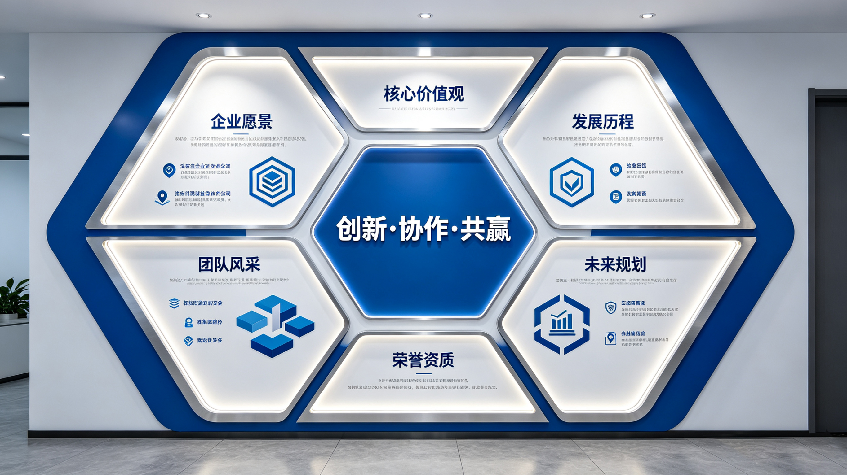 盐津企业文化墙六边形避坑指南（新手常犯5个错误）